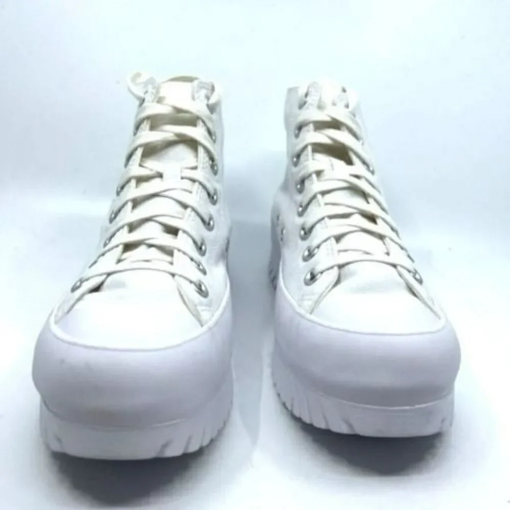 Converse Women Chuck Taylor All Star Lugged 2.0 Sneakers White High Top 10.5 New - Picture 11 of 12
